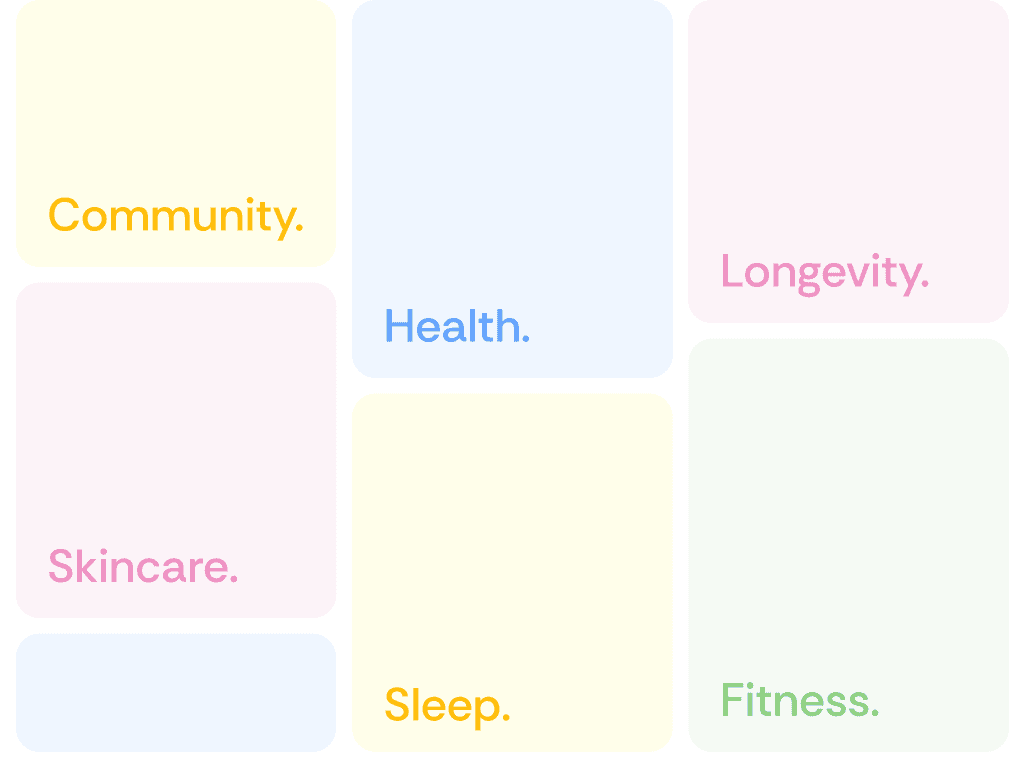 Stack Results wellness category colour system